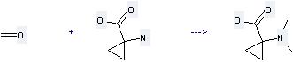 The 1-(Dimethylamino)cyclopropanecarboxylic acid can be obtained by 1-Amino-cyclopropanecarboxylic acid and Formaldehyde.